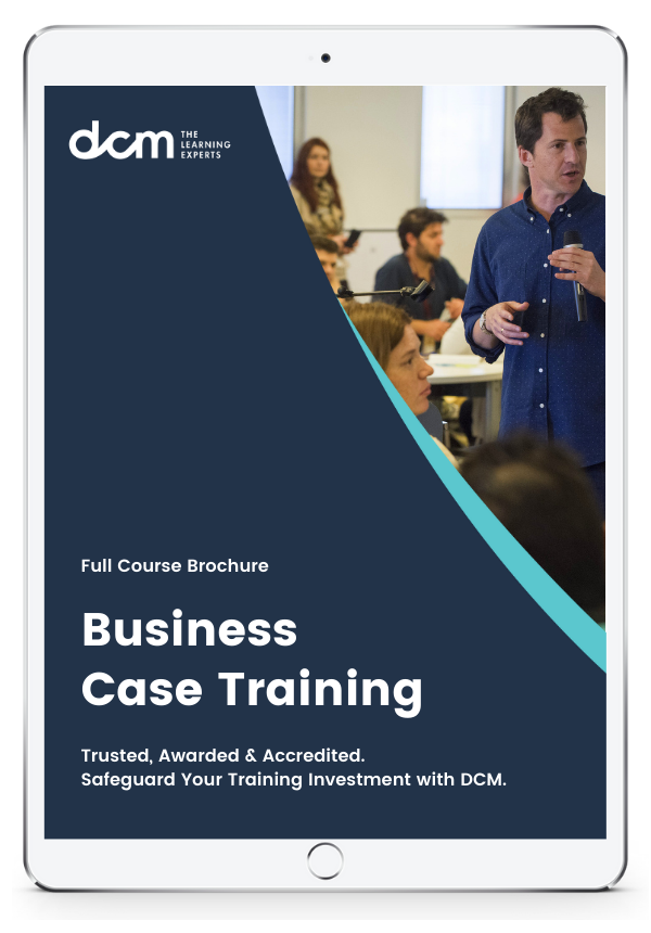 Get the  Business Case Training Full Course Brochure & Timetable Instantly